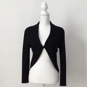 ST. JOHN Luxury Knit Bolero Top Jacket Cardigan Sweater